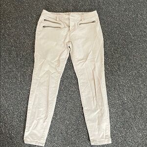 The Limited Women's Cream Skinny Pants
